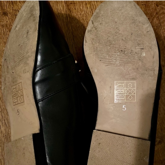 ASOS wide fit black leather loafers - Picture 3 of 4